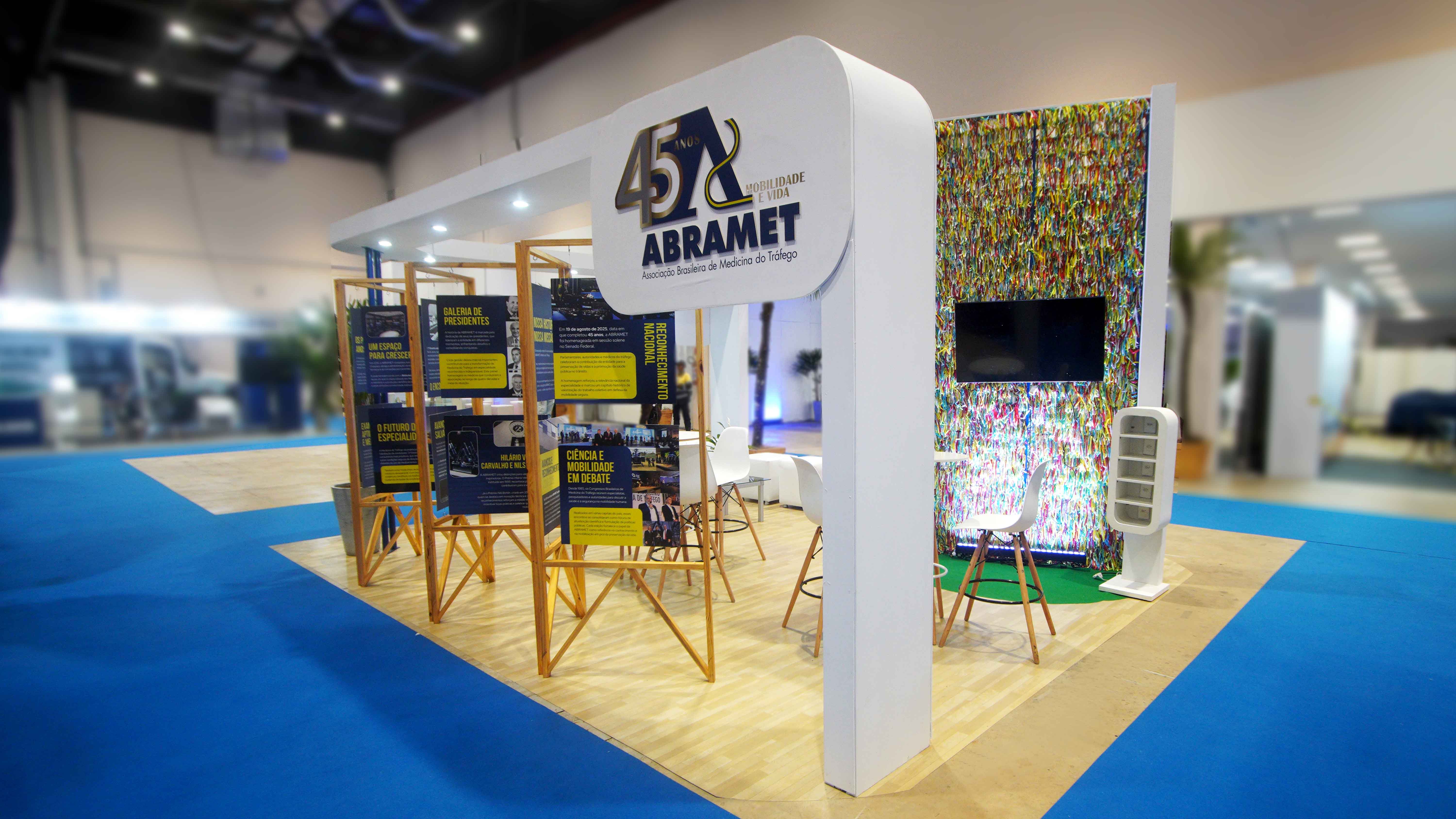 Stand ABRAMET 45 anos - MontLuck